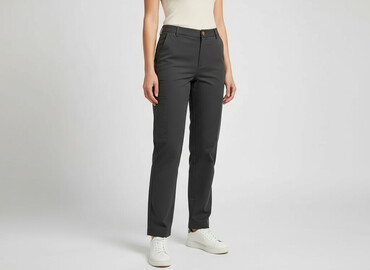 Women's Pants: Sinsay, Spodnie materiałowe damskie, rozmiar M