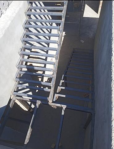 Металлические лестницы: Металлический каркас лестницы, предназначенный для установки внутри at lalafo.kg — 13 Металлические лестницы: Металлический каркас лестницы, предназначенный для установки внутри — 13