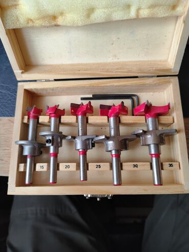 резцы по дереву: Свёрла для мебели Набор расточных сверл с регулируемым шарниром