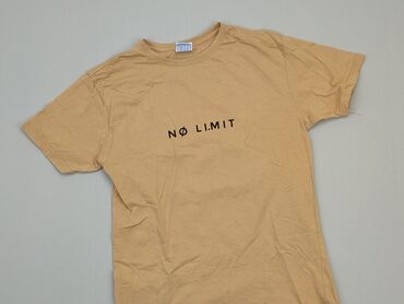 żółta koszulka chłopięca: T-shirt, 14 years, 158-164 cm, condition - Good