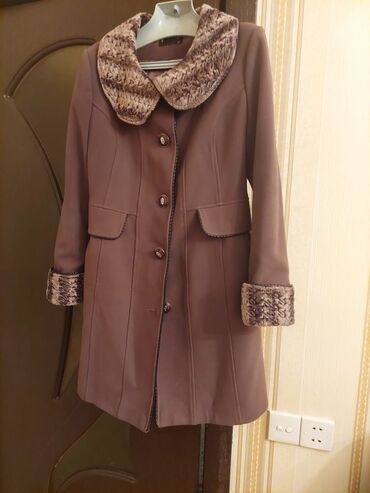 Пальто: Пальто L (EU 40), XL (EU 42), цвет - Фиолетовый