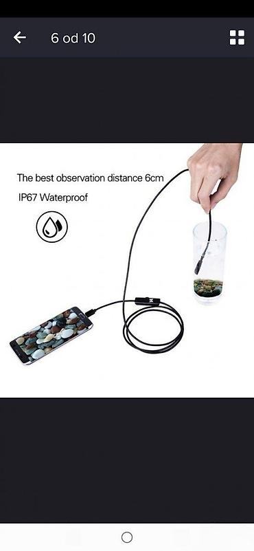 Ostale kamere: Endoskop kamera INDUSTRIJSKA USB,C,mikro.kabl 10m5m — 8