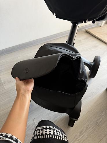 коляска детская новая: Коляска, Stokke, цвет - Черный, Б/у, Самовывоз, Платная доставка — 4