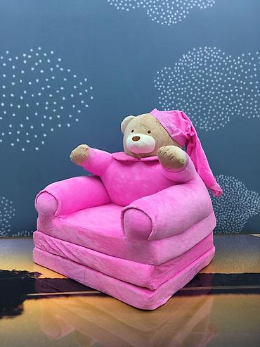 stitch oyuncaq: 👑 Uşaq Kreslo-Divan Transformeri (2-si-1 arada) 🩷 Oyun üçün kreslo 🛏️ — 10