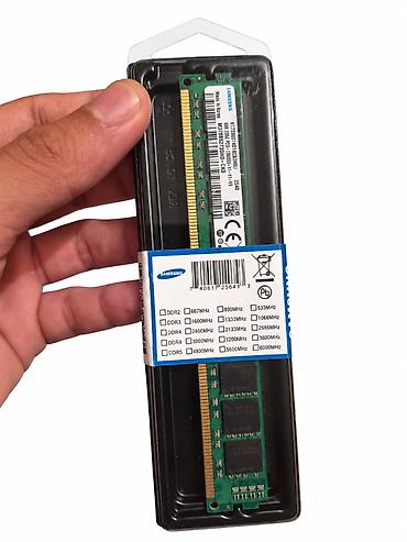 Operativ yaddaş (RAM): Operativ yaddaş (RAM) Samsung, 8 GB, 1600 Mhz, DDR3, PC üçün, Yeni — 2