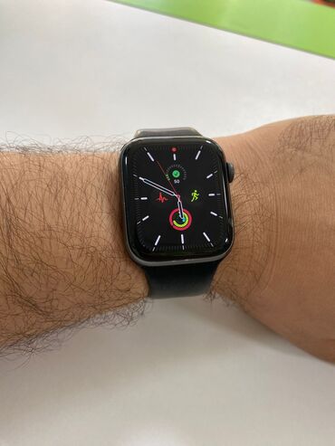 apple whatch: İşlənmiş, Smart saat, Apple, Sensor ekran, rəng - Qara