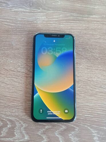 Video oyunlar və konsollar: IPhone X, 64 GB, Matte Silver, Barmaq izi, Face ID