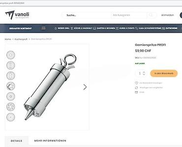 Ostala kuhinjska oprema: KÜCHENPROFI Garnier špric – profesionalna dekoraterska šprica od — 4