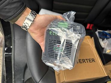 i̇nvertor: İnvertor,matorun süretini tenzimlemek ücün istifade olunur.3,7 kw — 2