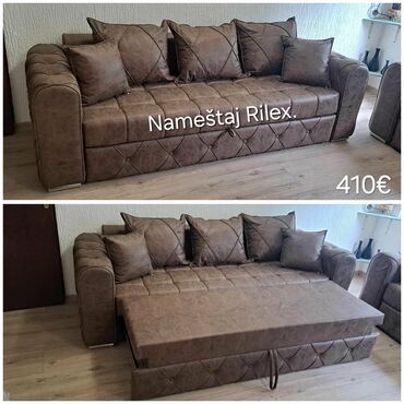 Sofe i kaučevi: Ugaone i ležajne garniture – Nameštaj Rilex - Model 1: kompaktna — 6