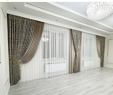 Шторы и занавески: Штора на заказ не выходя из дома по ваше интерьере адрес Мадина at lalafo.kg — 2 Шторы и занавески: Штора на заказ не выходя из дома по ваше интерьере адрес Мадина — 2