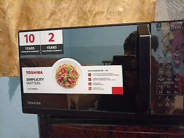 texno spark 20: Mikrodalğalı soba Toshiba, Ayrıca dayanan, Mikrodalğalar ilə, rəng - Qara, Yeni — 3