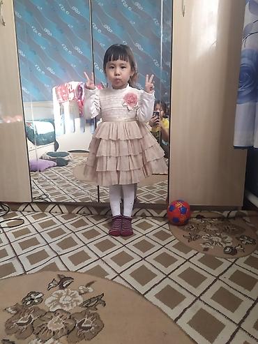 золота ош: Детское платье, цвет - Золотой, Б/у — 5