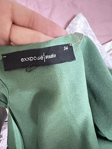 ex nihilo: Вечернее платье, Классическое, Длинная модель, Атлас, С рукавами — 1