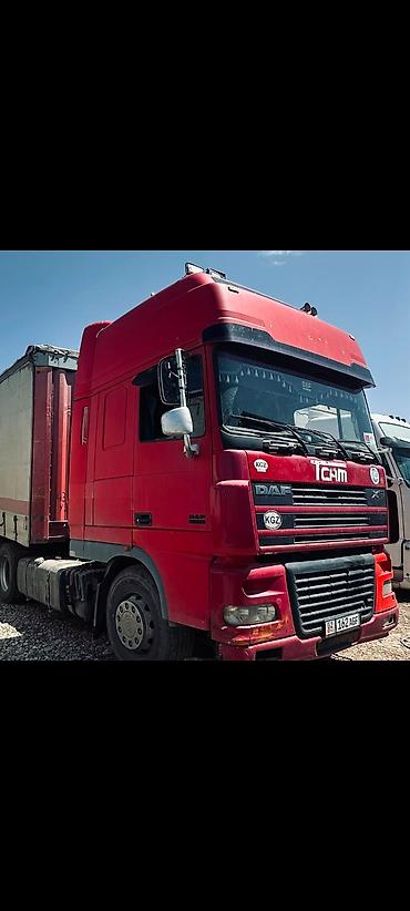 даф 105 2013: DAF XF тягач с тентованным полуприцепом (еврофура) Комплектация и — 3