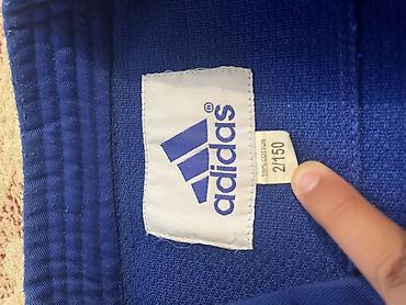 обычные часы: Мужской спортивный костюм, Adidas, Б/у, цвет - Синий — 3