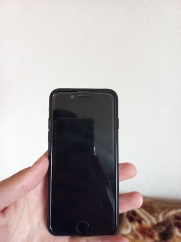 телефон 7: IPhone 7 | 32 ГБ Черный | Гарантия | Зарядное устройство, Защитное стекло, Чехол | USB type C