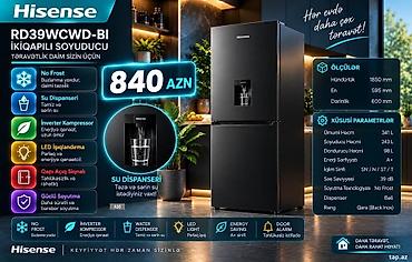 keys sat: Soyuducu Hisense RD39WCWD-BI Hisense RD39WCWD-BI SOYUDUCU Şəhər — 1
