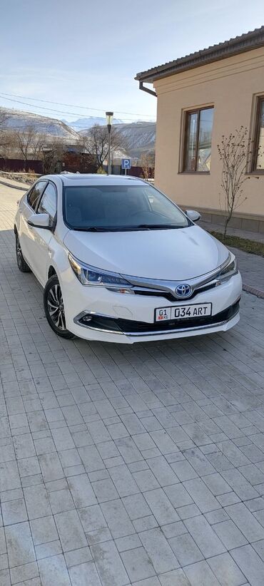 ист цена в бишкеке: Toyota Corolla: 2019 г., 1.8 л, Вариатор, Гибрид, Седан