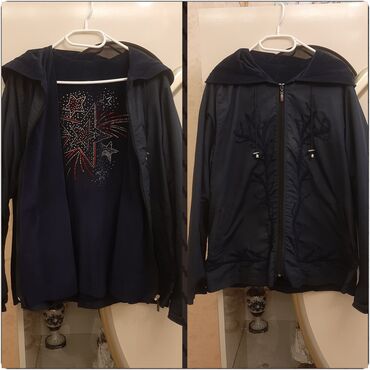 böyük bədən kurtka: Женская куртка XL (EU 42), 2XL (EU 44), цвет - Синий