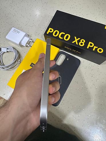 htc u play: Poco X8 Pro, 512 GB, rəng - Ağ, Barmaq izi — 8