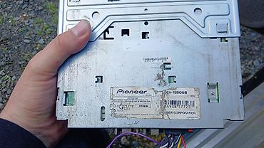 səs yazma proqramı: Pioneer DEH-1550UB avtomobil maqnitofonu Xüsusiyyətlər: - Model — 1