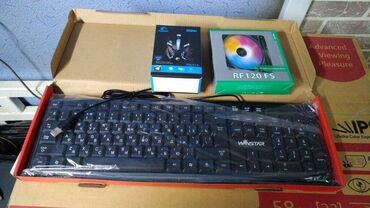 компьютерный микрофон: ✅Клавиатура Мышки Кулера ✅Клавиатура Keyboard Winstar KB-502 BLACK