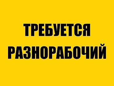 работаем: Вакансия: разнорабочий Описание работ: - Помощь на объекте - — 1