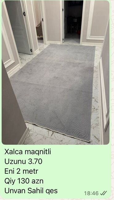 Ev saatları: Xalça