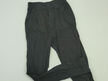 krótkie czarne spódniczka: Material trousers, Cropp, 2XS (EU 32), condition - Good