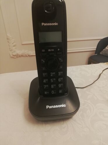 retro ev telefonu: Stasionar telefon Panasonic, Simsiz, İşlənmiş