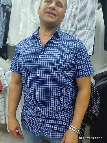 Рубашки: Рубашка мужская брендовая размер s.m.l.xl. ткань хб качество — 10