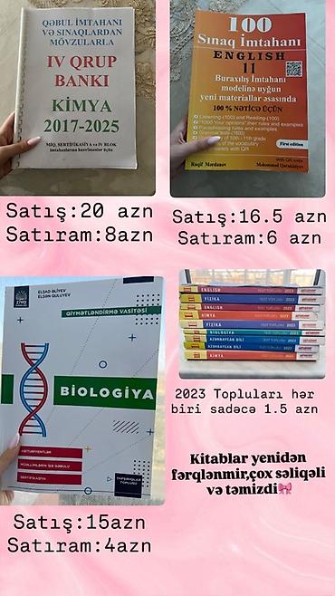 Kitablar cox seliqeli isledilib toplu alana endir