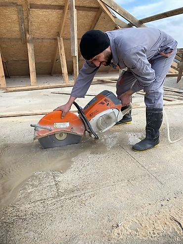 Beton işləri: Beton və daş kəsmə xidməti - Divar, döşəmə və tavanlarda dəqiq — 9