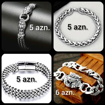 Bilərziklər: YENİ, Dəbli QOLBAQLAR satılır. (kişilər üçün) DƏBLİ və QƏŞƏNG — 2