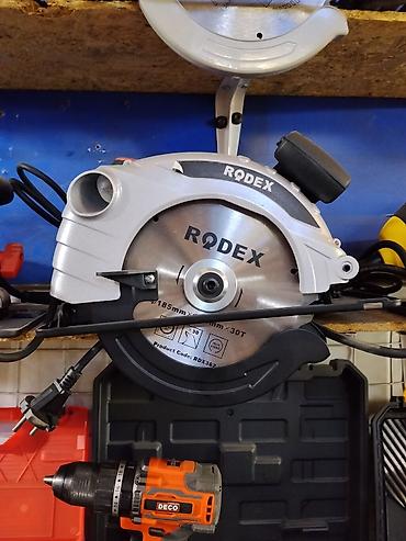 xp deus: Дисковая пила RODEX RDX383 - Диаметр диска: 185 мм - Посадочное — 1