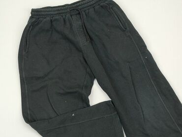 spodnie z wiązaniem: Sweatpants, 7 years, 116/122, condition - Fair