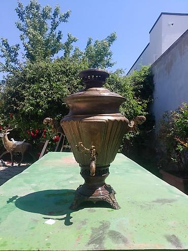 Samovarlar: İşlənmiş Od Samovar, 5 l, Ünvandan götürmə — 2