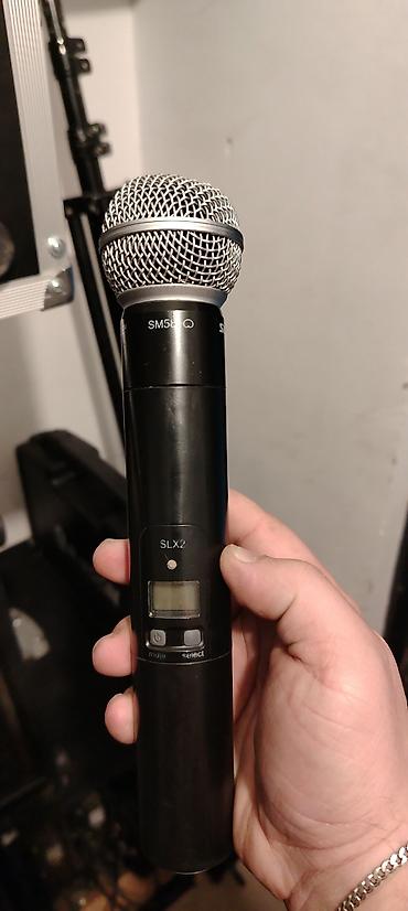 mikrofon almaq: Original Shure slx. Qirilma, kəsilmə qətiyyen yoxdu. Kitayski slx — 4