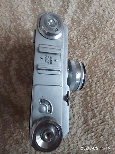 kaset dvd: Vintage “Zorkiy-4” fotoaparatı + orijinal dəri futlyar - İstehsal — 3