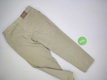 second hand online: Męskie spodnie Pioneer w jasnym, beżowo-oliwkowym odcieniu. Klasyczny — 3