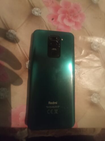 telefon ucun tutacaq: Redmi Note 9, 128 GB, rəng - Yaşıl, Barmaq izi