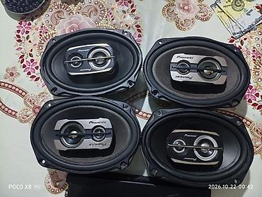 komp: Pioneer avtomobil akustik dəsti - 4 ədəd Pioneer 6x9 düym koaksial — 2