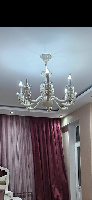 İşıqlandırma: Çılçıraq, 10 və daha çox lampa, Metal — 2