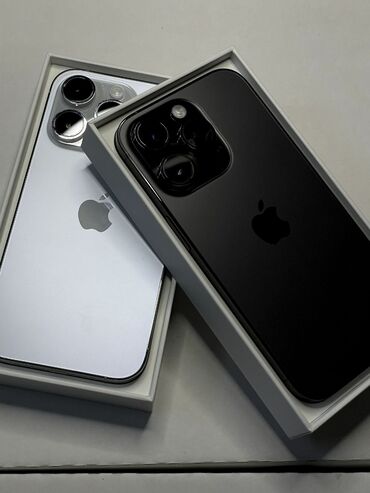 Apple iPhone: IPhone 14 Pro, Б/у, 256 ГБ, Черный, Защитное стекло, Чехол, Коробка, 100 %