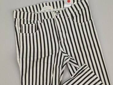 sinsay spodnie eleganckie: Material trousers, H&M, 12 years, 152, condition - Good