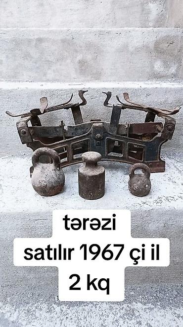 antik samdan: Məhsul: Antik tərəzilər və çəkilər dəsti - Model: Mexaniki ikiqablı — 2