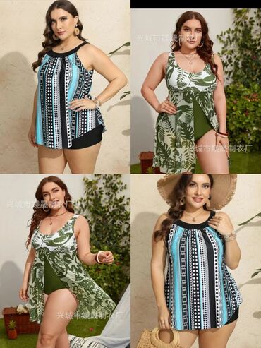 корейский день и ночь капсулы: Слитный купальник, 8XL (EU 56)