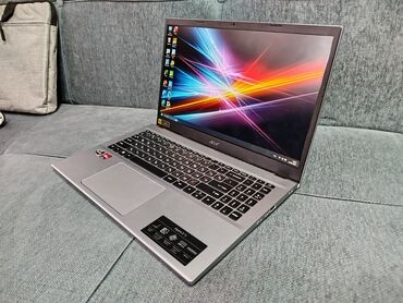 ноутбук intel core i3: Ноутбук, Acer, 32 ГБ ОЗУ, AMD Ryzen 7, 15.6 ", Новый, Для работы, учебы, память SSD