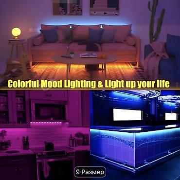divar ucun isiq: USB ilə işləyən RGB LED lent işığı – 5 metr (16.4 ft) Xüsusiyyətlər — 2